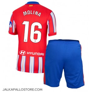 Atletico Madrid Nahuel Molina #16 Kotipaita Lapsille 2024-25 Lyhythihainen (+ shortsit)